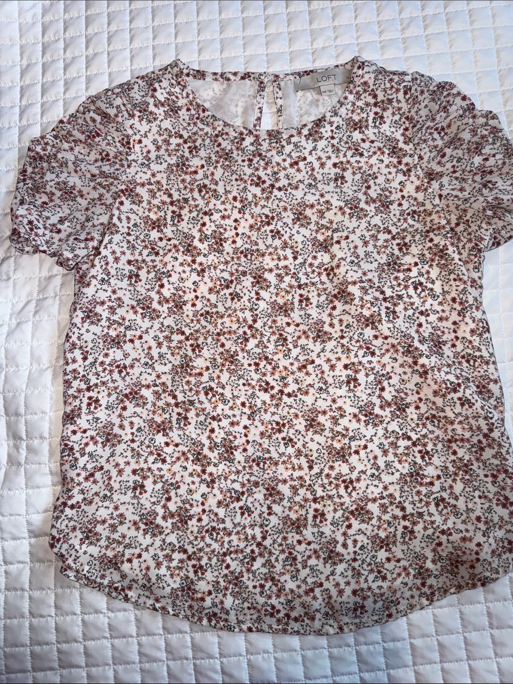 Loft XSP floral blouse, great condition.